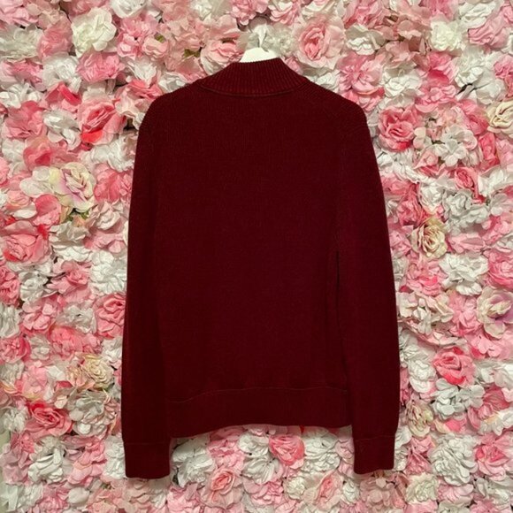 Eddie Bauer Mock Neck Sweater Sz XL - Picture 5 of 6